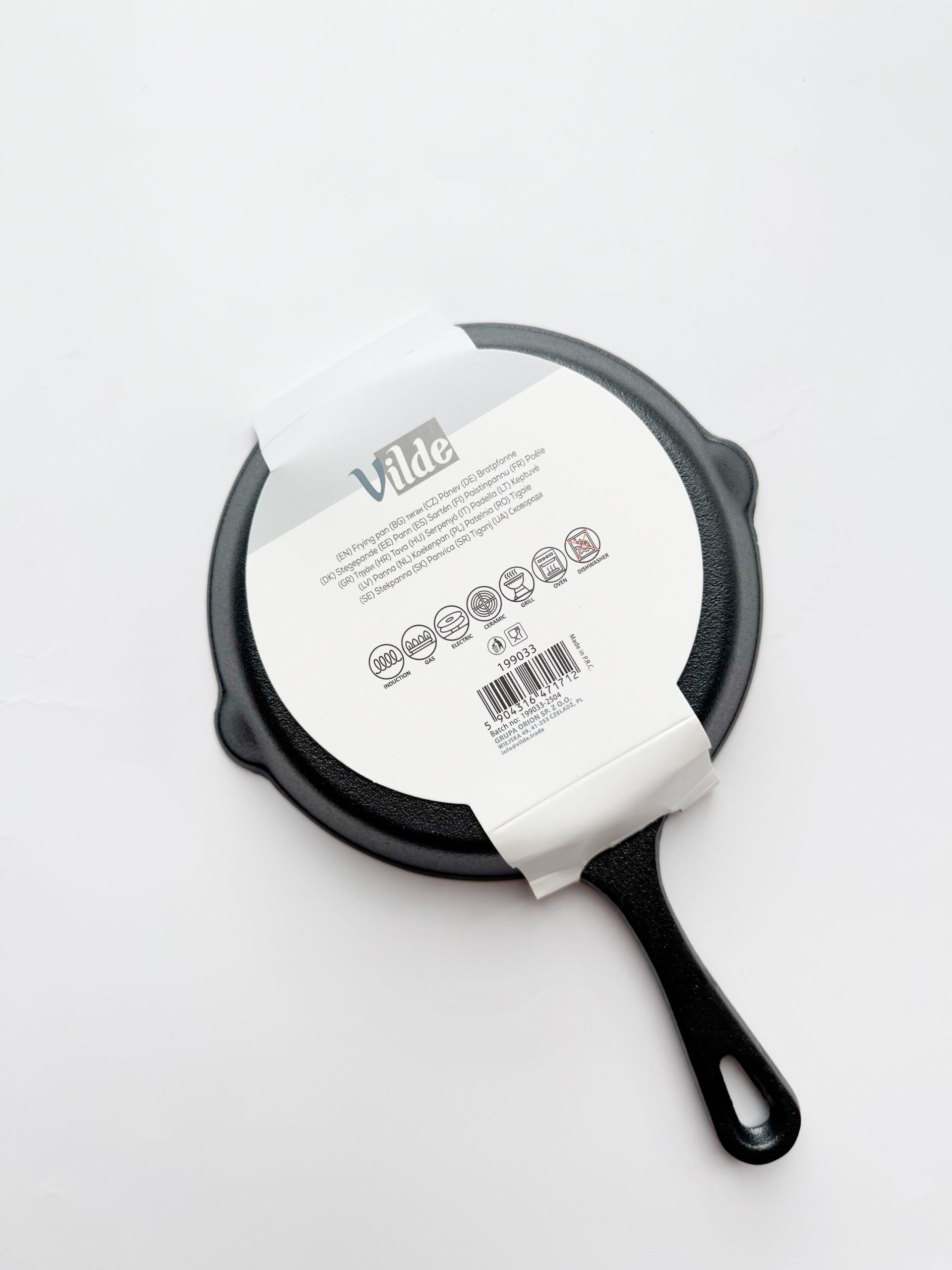 Patelnia żeliwna 15 cm - obrazek 2