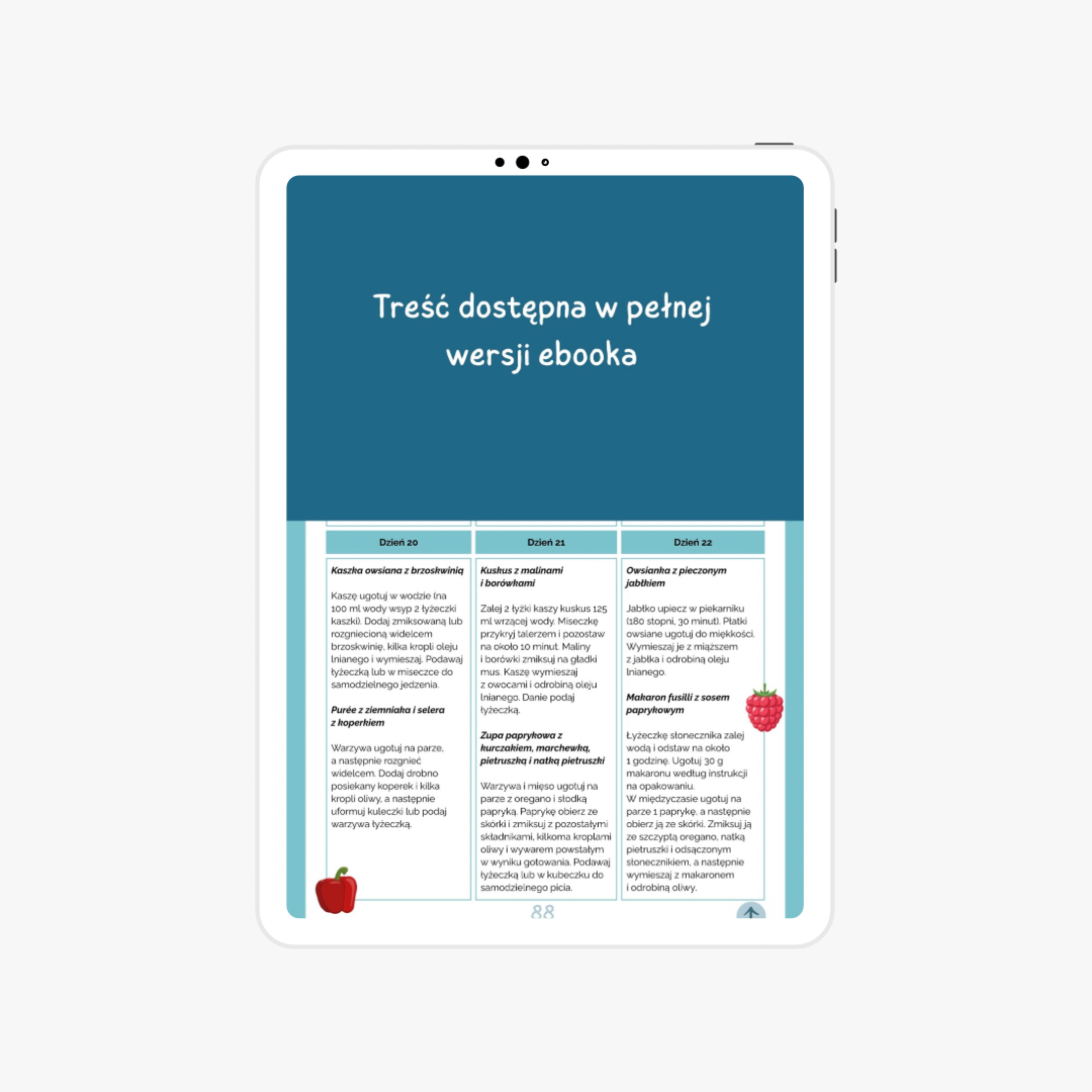 Ebook Niezbędnik rozszerzania diety - obrazek 5